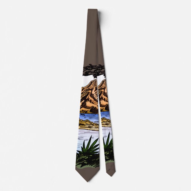 The Outdoors  Neck Tie (Front)