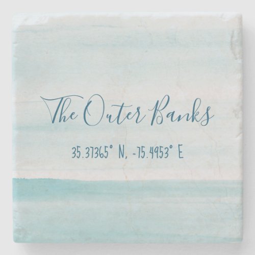 The Outer Banks Stone Coaster