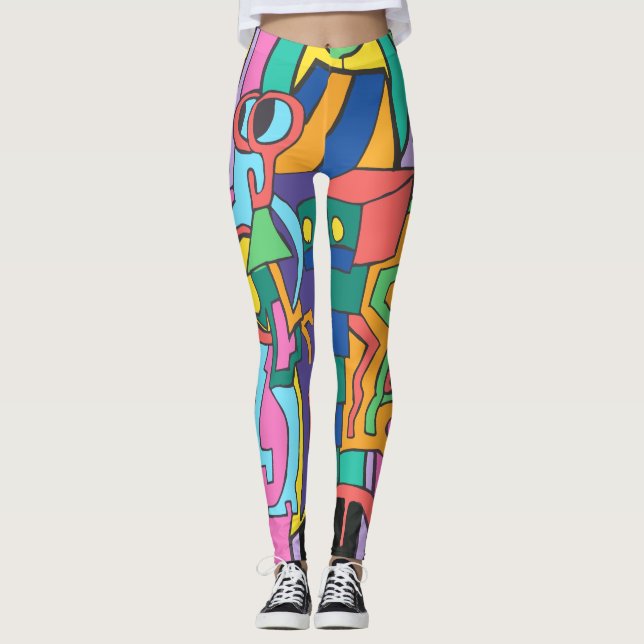 The Outer Limits  Leggings (Front)
