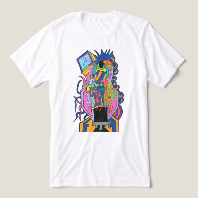 The Outer Limits Tri-Blend Shirt (Design Front)