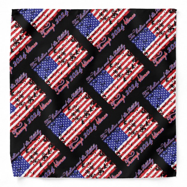 The Outlaw and the Hillbilly Bandana (Front)