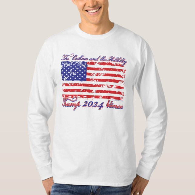 The Outlaw and The Hillbilly T-Shirt (Front)