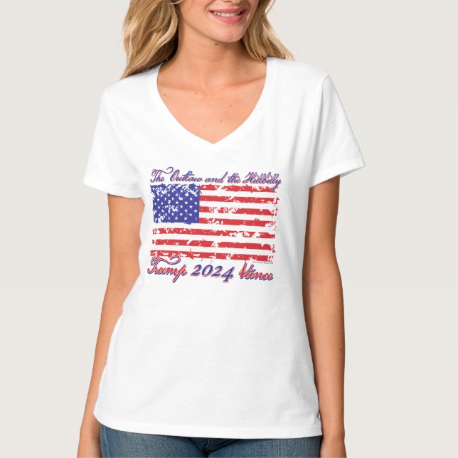 The Outlaw and The Hillbilly T-Shirt (Front)