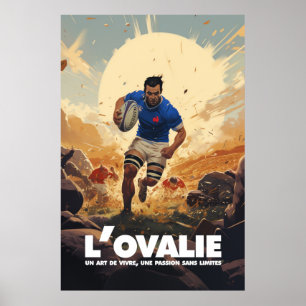 The oval, Rugby, top 14, Xv de france T-Shirt Poster