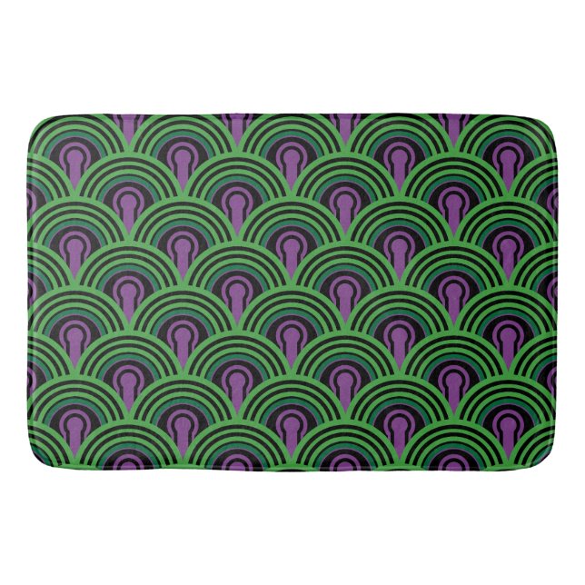 The Overlook hotel Pattern Bath Mat (Front)