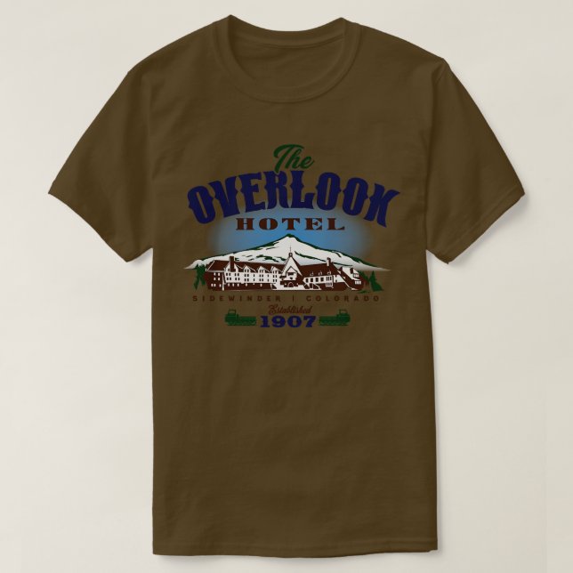 The Overlook Hotel T-Shirt (Design Front)