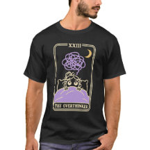 The Overthinker Funny Tarot Card 3AM Thoughts