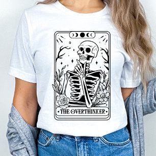 The Overthinker Tarot Skeleton T-Shirt
