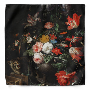 The Overturned Bouquet by Abraham Mignon Bandana