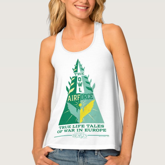 The Owl Air Force Tank Top (Front)