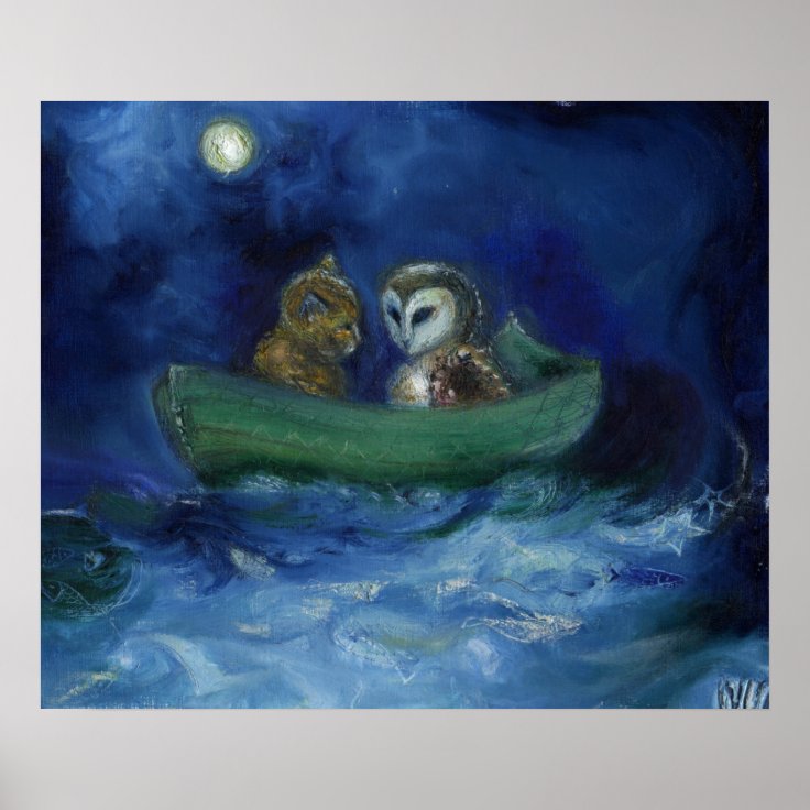 The Owl And The Pussycat 2014 Poster Zazzle 