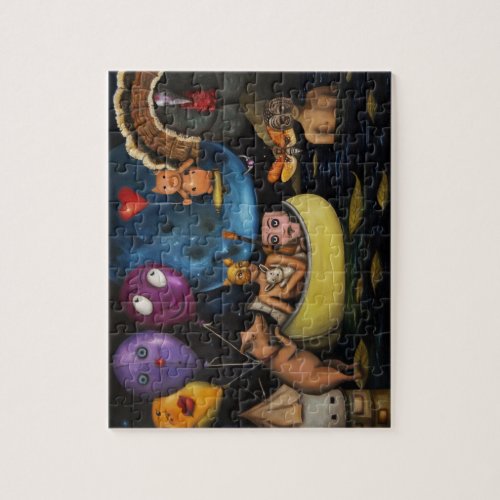 The Owl and the Pussycat Jigsaw Puzzle