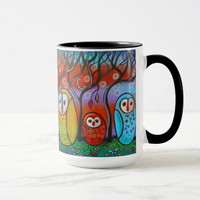 The Owl Family Mug (Right)