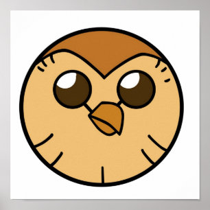 The Owl House Hooty Poster