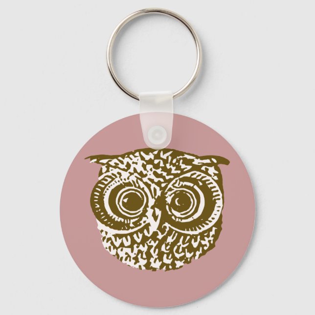 The owl keychain (Front)