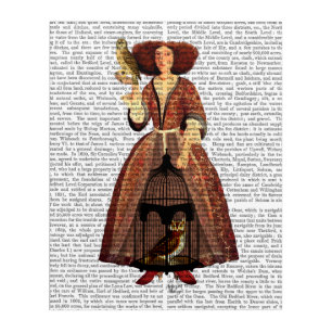 The Owl Lady Acrylic Print
