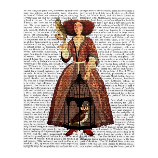 The Owl Lady Acrylic Print (Front)