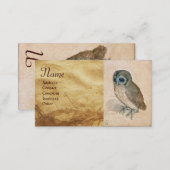 THE OWL Monogram Business Card (Front/Back)