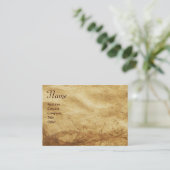 THE OWL Monogram Business Card (Standing Front)