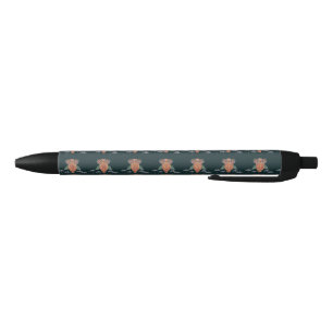 The Owl of wisdom and flowers Pen