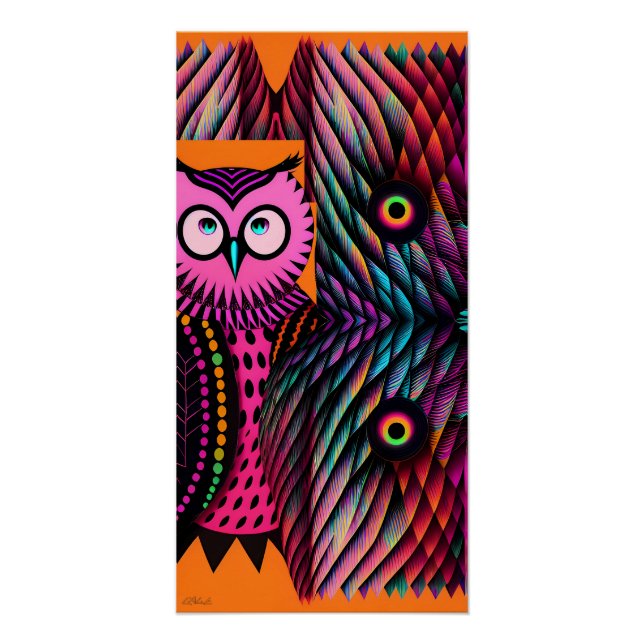 The Owl Who Wore Pajamas Poster (Front)
