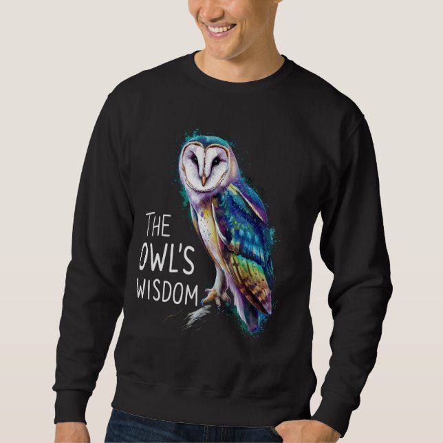 The Owl's Wisdom Graphic Tee (Front)