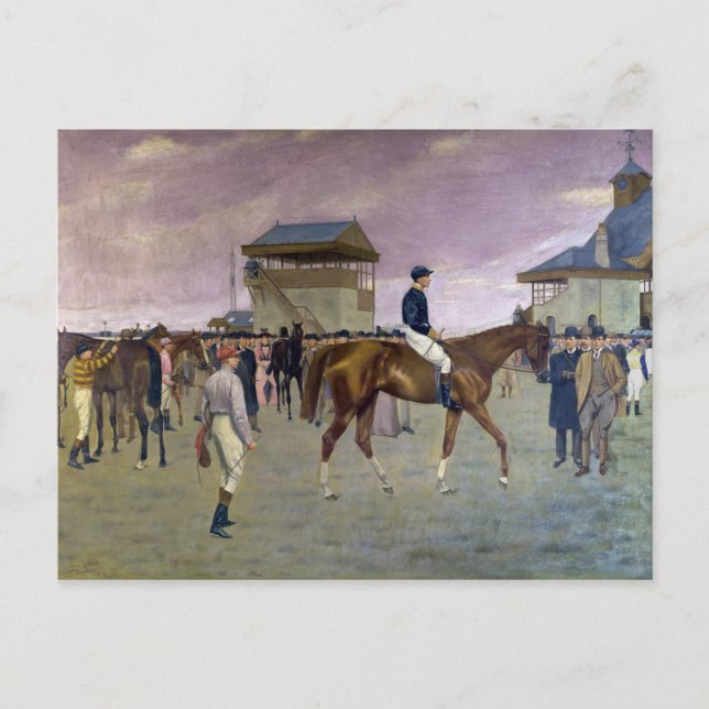 The Owner's Enclosure, Newmarket Postcard (Front)