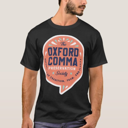 The Oxford Comma Preservation Shirt