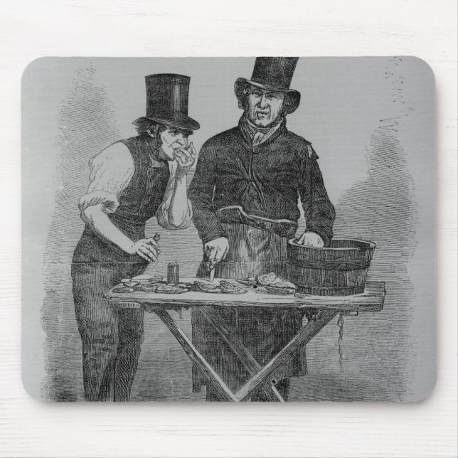 The Oyster Stall Mouse Pad (Front)