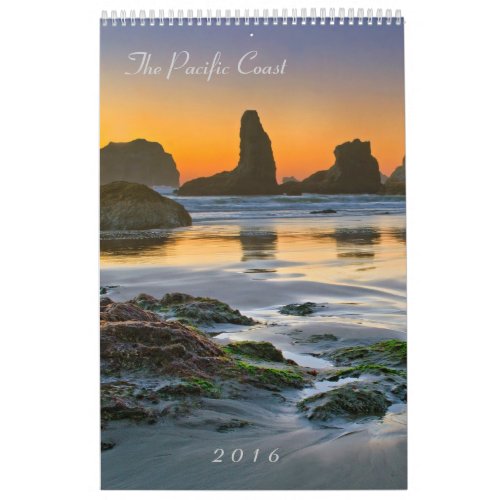 The Pacific Coast 2016 _ Seals and Scenics Calendar