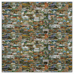 The Pacific Northwest Collage Fabric