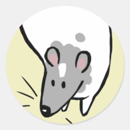 The Pack Rat Logo Sticker