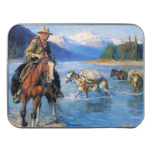 “The Pack Train” by Philip R Goodwin Jigsaw Puzzle