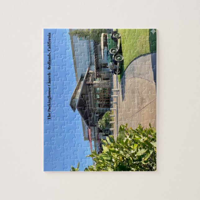 The Packinghouse Church (Redlands) Jigsaw Puzzle (Vertical)