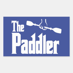 The Paddler Rectangular Sticker