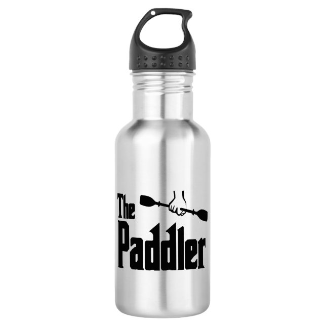 The Paddler Stainless Steel Water Bottle (Front)