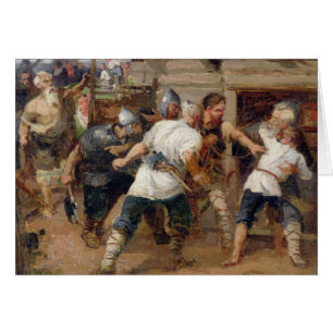 The Pagans killed the first Christians Cards