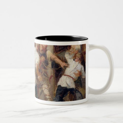 The Pagans killed the first Christians Two_Tone Coffee Mug