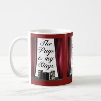The Page Is my Stage Author Slogan
