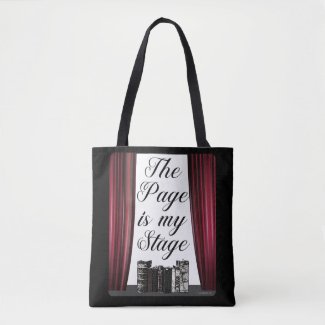 The Page Is my Stage Writer Motto