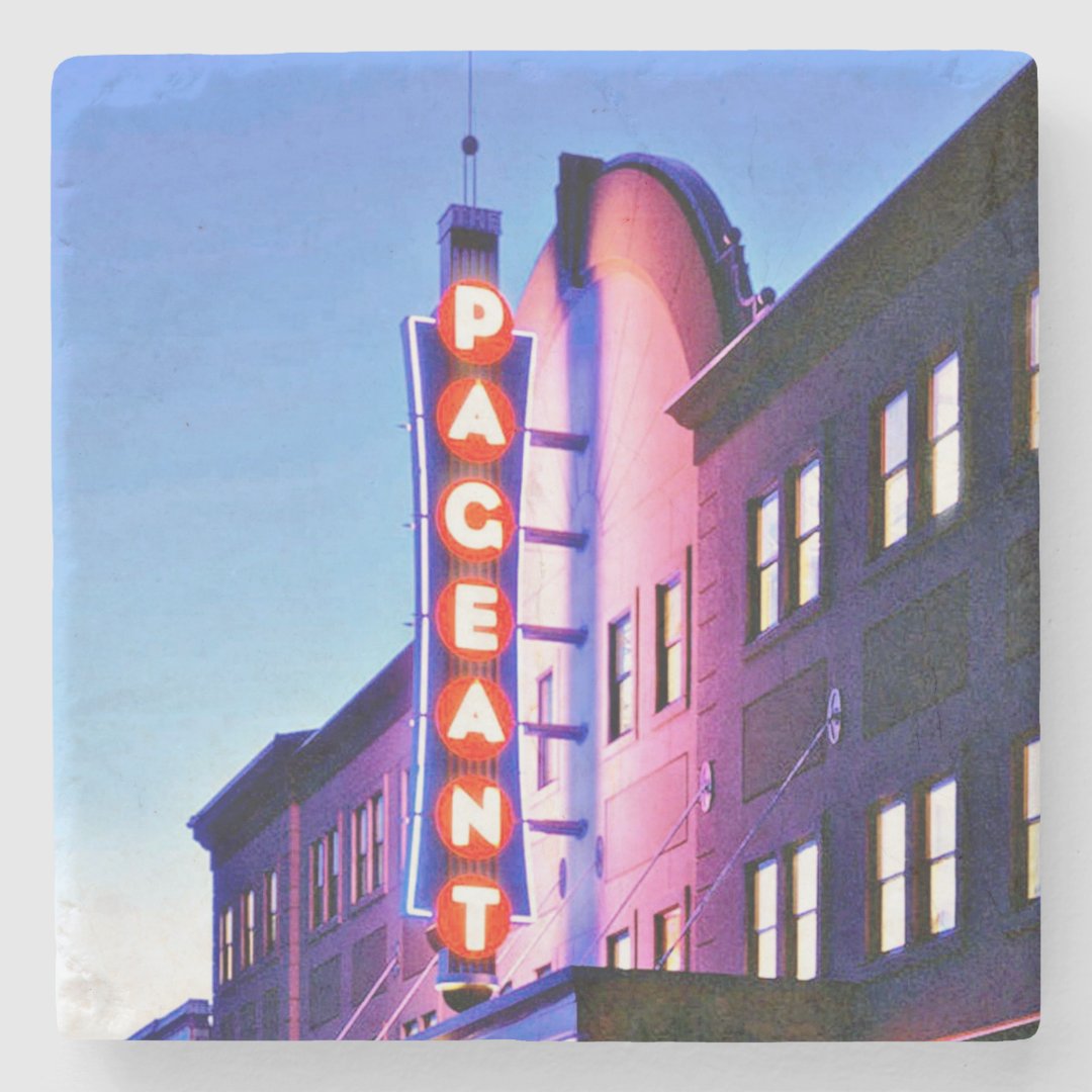 The Pageant St Louis MO Missouri Coasters Zazzle The pageant st louis mo missouri coasters zazzle