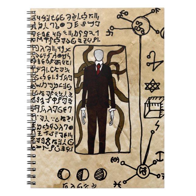 The Pages of the Necronomicon Notebook (Front)