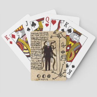 The Pages of the Necronomicon Poker Cards