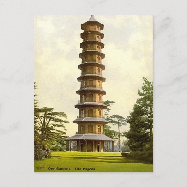 The Pagoda, Kew Gardens Postcard (Front)