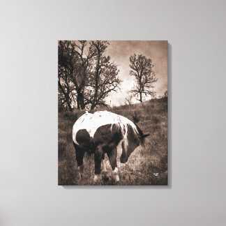 The Paint Canvas Print