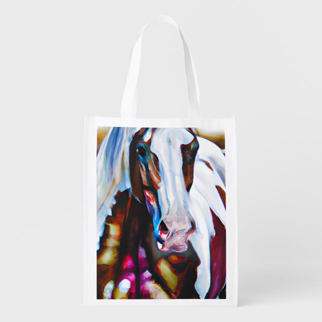 The Paint Horse Grocery Bag (Front)