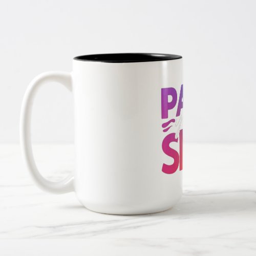 The Paint Your Sky t_shirt design  Two_Tone Coffee Mug