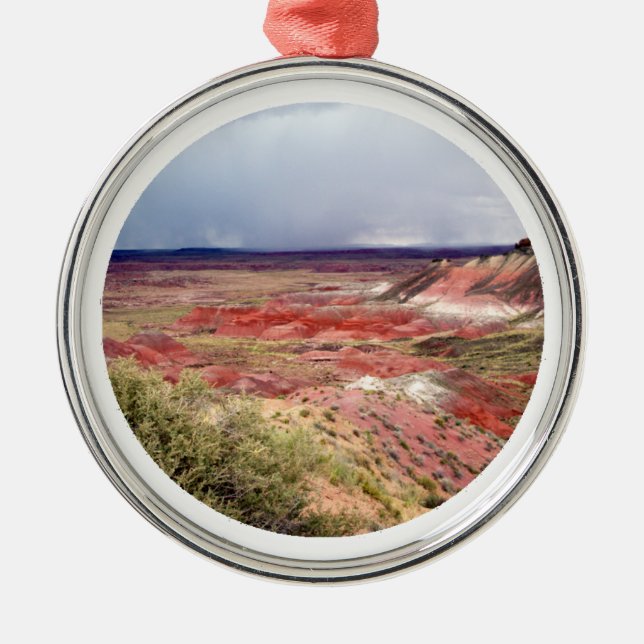 The Painted Desert Deluxe Metal Ornament (Front)