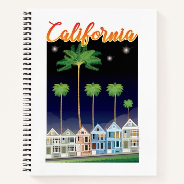 The Painted Ladies at Night | San Francisco Notebook (Front)