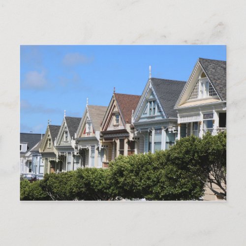 The Painted Ladies San Francisco Postcard